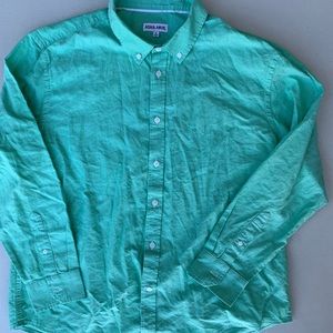 Mint Green Long Sleeve Dress Shirt